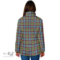 Scottish Aikenhead Clan Crest Tartan Padded Jacket with Family Crest - Tartan Plaid Jacket ScotsTee Shop - Tartan Plaid - scotstee.com