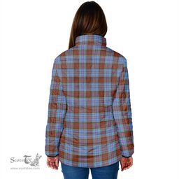 Scottish Anderson Modern Clan Crest Tartan Padded Jacket with Family Crest - Tartan Plaid Jacket ScotsTee Shop - Tartan Plaid - scotstee.com