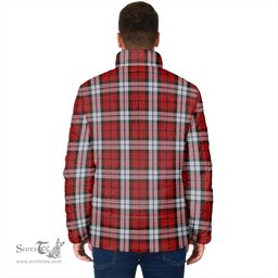 Scottish Brodie Dress Clan Crest Tartan Padded Jacket with Family Crest - Tartan Plaid Jacket ScotsTee Shop - Tartan Plaid - scotstee.com