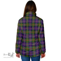 Scottish Cameron of Erracht Modern Clan Crest Tartan Padded Jacket with Family Crest - Tartan Plaid Jacket ScotsTee Shop - Tartan Plaid - scotstee.com