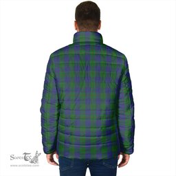 Scottish Barclay Clan Crest Tartan Padded Jacket with Family Crest - Tartan Plaid Jacket ScotsTee Shop - Tartan Plaid - scotstee.com