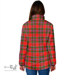 Scottish Butter Clan Crest Tartan Padded Jacket with Family Crest - Tartan Plaid Jacket ScotsTee Shop - Tartan Plaid - scotstee.com
