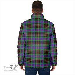 Scottish Brodie Hunting Modern Clan Crest Tartan Padded Jacket with Family Crest - Tartan Plaid Jacket ScotsTee Shop - Tartan Plaid - scotstee.com