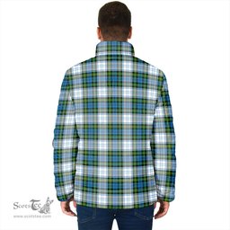 Scottish Campbell Dress Clan Crest Tartan Padded Jacket with Family Crest - Tartan Plaid Jacket ScotsTee Shop - Tartan Plaid - scotstee.com