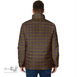 Scottish Cochrane Modern Clan Crest Tartan Padded Jacket with Family Crest - Tartan Plaid Jacket ScotsTee Shop - Tartan Plaid - scotstee.com