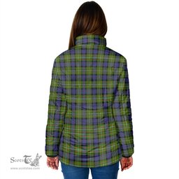 Scottish Ferguson Modern Clan Crest Tartan Padded Jacket with Family Crest - Tartan Plaid Jacket ScotsTee Shop - Tartan Plaid - scotstee.com