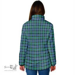 Scottish Campbell of Cawdor Ancient Clan Crest Tartan Padded Jacket with Family Crest - Tartan Plaid Jacket ScotsTee Shop - Tartan Plaid - scotstee.com