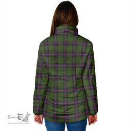 Scottish Cochrane Clan Crest Tartan Padded Jacket with Family Crest - Tartan Plaid Jacket ScotsTee Shop - Tartan Plaid - scotstee.com
