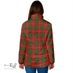 Scottish Cameron Clan Crest Tartan Padded Jacket with Family Crest - Tartan Plaid Jacket ScotsTee Shop - Tartan Plaid - scotstee.com