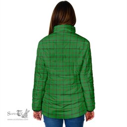 Scottish Don Clan Crest Tartan Padded Jacket with Family Crest - Tartan Plaid Jacket ScotsTee Shop - Tartan Plaid - scotstee.com