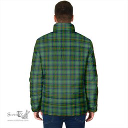 Scottish Cranstoun Clan Crest Tartan Padded Jacket with Family Crest - Tartan Plaid Jacket ScotsTee Shop - Tartan Plaid - scotstee.com