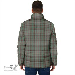Scottish Cochrane Hunting Clan Crest Tartan Padded Jacket with Family Crest - Tartan Plaid Jacket ScotsTee Shop - Tartan Plaid - scotstee.com
