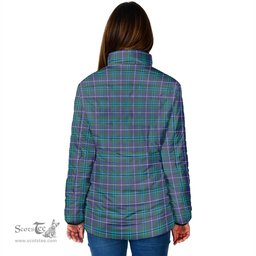 Scottish Douglas Modern Clan Crest Tartan Padded Jacket with Family Crest - Tartan Plaid Jacket ScotsTee Shop - Tartan Plaid - scotstee.com