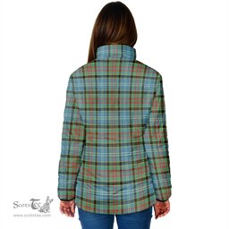 Scottish Cathcart Clan Crest Tartan Padded Jacket with Family Crest - Tartan Plaid Jacket ScotsTee Shop - Tartan Plaid - scotstee.com
