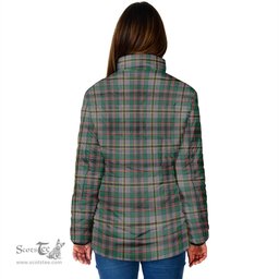 Scottish Craig Ancient Clan Crest Tartan Padded Jacket with Family Crest - Tartan Plaid Jacket ScotsTee Shop - Tartan Plaid - scotstee.com