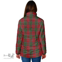Scottish Drummond Clan Crest Tartan Padded Jacket with Family Crest - Tartan Plaid Jacket ScotsTee Shop - Tartan Plaid - scotstee.com