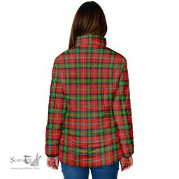 Scottish Fullerton Clan Crest Tartan Padded Jacket with Family Crest - Tartan Plaid Jacket ScotsTee Shop - Tartan Plaid - scotstee.com