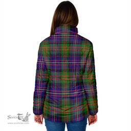 Scottish Chalmers Modern Clan Crest Tartan Padded Jacket with Family Crest - Tartan Plaid Jacket ScotsTee Shop - Tartan Plaid - scotstee.com