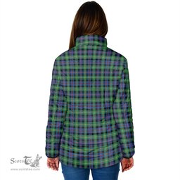 Scottish Farquharson Ancient Clan Crest Tartan Padded Jacket with Family Crest - Tartan Plaid Jacket ScotsTee Shop - Tartan Plaid - scotstee.com