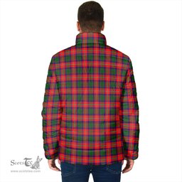 Scottish Charteris Clan Crest Tartan Padded Jacket with Family Crest - Tartan Plaid Jacket ScotsTee Shop - Tartan Plaid - scotstee.com