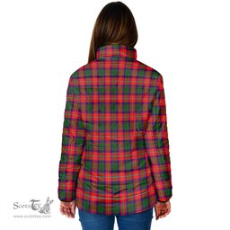Scottish Charteris Clan Crest Tartan Padded Jacket with Family Crest - Tartan Plaid Jacket ScotsTee Shop - Tartan Plaid - scotstee.com