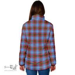Scottish Dalmahoy Clan Crest Tartan Padded Jacket with Family Crest - Tartan Plaid Jacket ScotsTee Shop - Tartan Plaid - scotstee.com