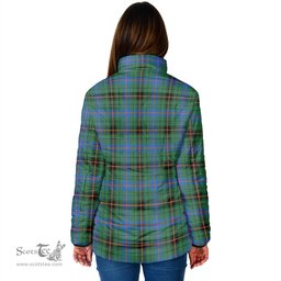 Scottish Davidson Ancient Clan Crest Tartan Padded Jacket with Family Crest - Tartan Plaid Jacket ScotsTee Shop - Tartan Plaid - scotstee.com