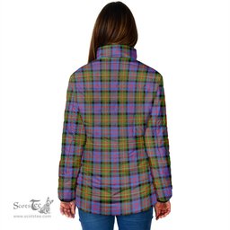 Scottish Carnegie Ancient Clan Crest Tartan Padded Jacket with Family Crest - Tartan Plaid Jacket ScotsTee Shop - Tartan Plaid - scotstee.com
