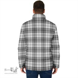Scottish Glen Clan Crest Tartan Padded Jacket with Family Crest - Tartan Plaid Jacket ScotsTee Shop - Tartan Plaid - scotstee.com