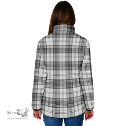 Scottish Glen Clan Crest Tartan Padded Jacket with Family Crest - Tartan Plaid Jacket ScotsTee Shop - Tartan Plaid - scotstee.com