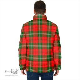 Scottish Gartshore Clan Crest Tartan Padded Jacket with Family Crest - Tartan Plaid Jacket ScotsTee Shop - Tartan Plaid - scotstee.com