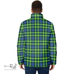 Scottish Campbell of Breadalbane Ancient Clan Crest Tartan Padded Jacket with Family Crest - Tartan Plaid Jacket ScotsTee Shop - Tartan Plaid - scotstee.com