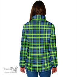 Scottish Campbell of Breadalbane Ancient Clan Crest Tartan Padded Jacket with Family Crest - Tartan Plaid Jacket ScotsTee Shop - Tartan Plaid - scotstee.com