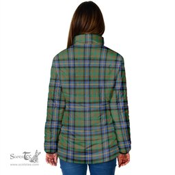 Scottish Cochrane Ancient Clan Crest Tartan Padded Jacket with Family Crest - Tartan Plaid Jacket ScotsTee Shop - Tartan Plaid - scotstee.com
