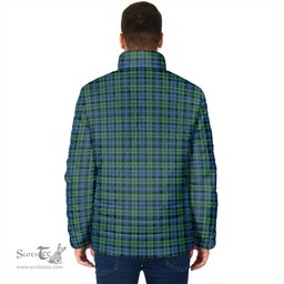 Scottish Campbell Ancient 02 Clan Crest Tartan Padded Jacket with Family Crest - Tartan Plaid Jacket ScotsTee Shop - Tartan Plaid - scotstee.com