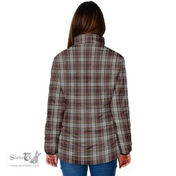 Scottish Douglas Ancient Dress Clan Crest Tartan Padded Jacket with Family Crest - Tartan Plaid Jacket ScotsTee Shop - Tartan Plaid - scotstee.com