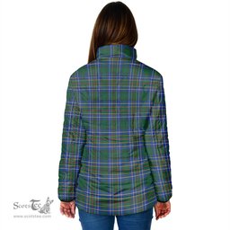 Scottish Cockburn Ancient Clan Crest Tartan Padded Jacket with Family Crest - Tartan Plaid Jacket ScotsTee Shop - Tartan Plaid - scotstee.com
