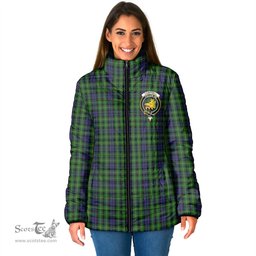 Scottish Campbell of Breadalbane Clan Crest Tartan Padded Jacket with Family Crest - Tartan Plaid Jacket ScotsTee Shop - Tartan Plaid - scotstee.com