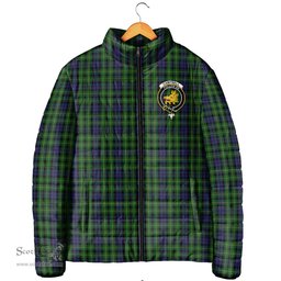 Scottish Campbell of Breadalbane Clan Crest Tartan Padded Jacket with Family Crest - Tartan Plaid Jacket ScotsTee Shop - Tartan Plaid - scotstee.com