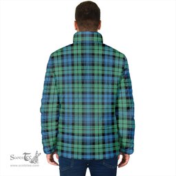 Scottish Campbell Ancient 01 Clan Crest Tartan Padded Jacket with Family Crest - Tartan Plaid Jacket ScotsTee Shop - Tartan Plaid - scotstee.com