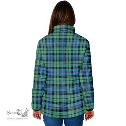 Scottish Campbell Ancient 01 Clan Crest Tartan Padded Jacket with Family Crest - Tartan Plaid Jacket ScotsTee Shop - Tartan Plaid - scotstee.com