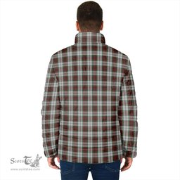 Scottish Fraser Dress Clan Crest Tartan Padded Jacket with Family Crest - Tartan Plaid Jacket ScotsTee Shop - Tartan Plaid - scotstee.com
