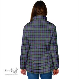 Scottish Fletcher Modern Clan Crest Tartan Padded Jacket with Family Crest - Tartan Plaid Jacket ScotsTee Shop - Tartan Plaid - scotstee.com