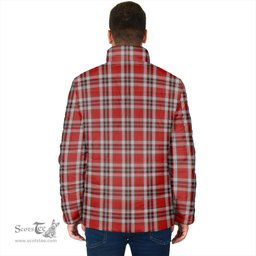 Scottish Drummond of Perth Dress Clan Crest Tartan Padded Jacket with Family Crest - Tartan Plaid Jacket ScotsTee Shop - Tartan Plaid - scotstee.com