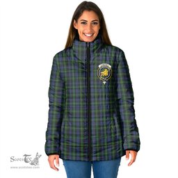 Scottish Campbell of Argyll #01 Clan Crest Tartan Padded Jacket with Family Crest - Tartan Plaid Jacket ScotsTee Shop - Tartan Plaid - scotstee.com