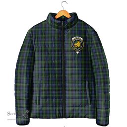 Scottish Campbell of Argyll #01 Clan Crest Tartan Padded Jacket with Family Crest - Tartan Plaid Jacket ScotsTee Shop - Tartan Plaid - scotstee.com
