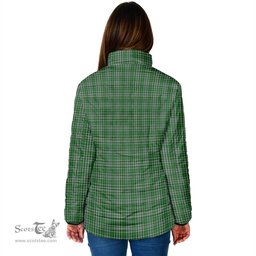 Scottish Gayre Dress Clan Crest Tartan Padded Jacket with Family Crest - Tartan Plaid Jacket ScotsTee Shop - Tartan Plaid - scotstee.com