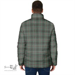 Scottish Craig Clan Crest Tartan Padded Jacket with Family Crest - Tartan Plaid Jacket ScotsTee Shop - Tartan Plaid - scotstee.com