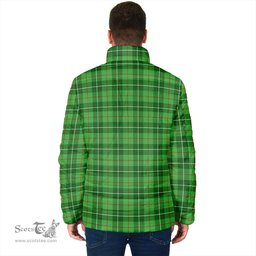 Scottish Galloway Clan Crest Tartan Padded Jacket with Family Crest - Tartan Plaid Jacket ScotsTee Shop - Tartan Plaid - scotstee.com