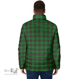 Scottish Halkerston Clan Crest Tartan Padded Jacket with Family Crest - Tartan Plaid Jacket ScotsTee Shop - Tartan Plaid - scotstee.com